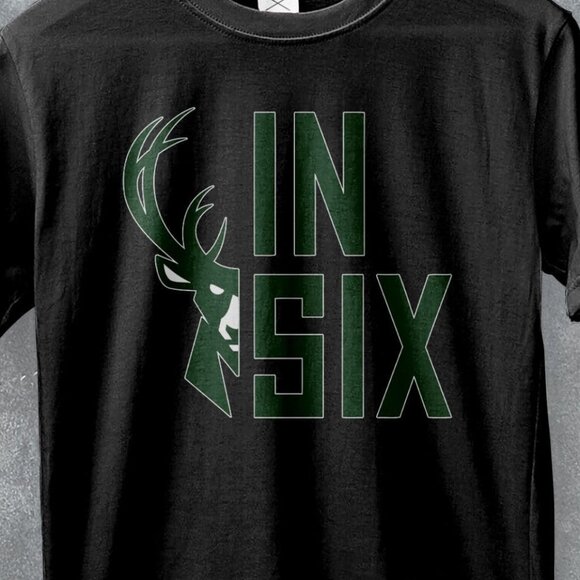 Milwaukee Bucks Fear The Deer Basketball Fan Graphic Gift Game Day T-Shirt 170 - Picture 2 of 5